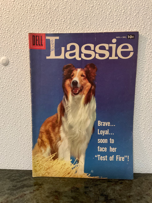 Lassie Nov. - Dec. 1957 Comic Book