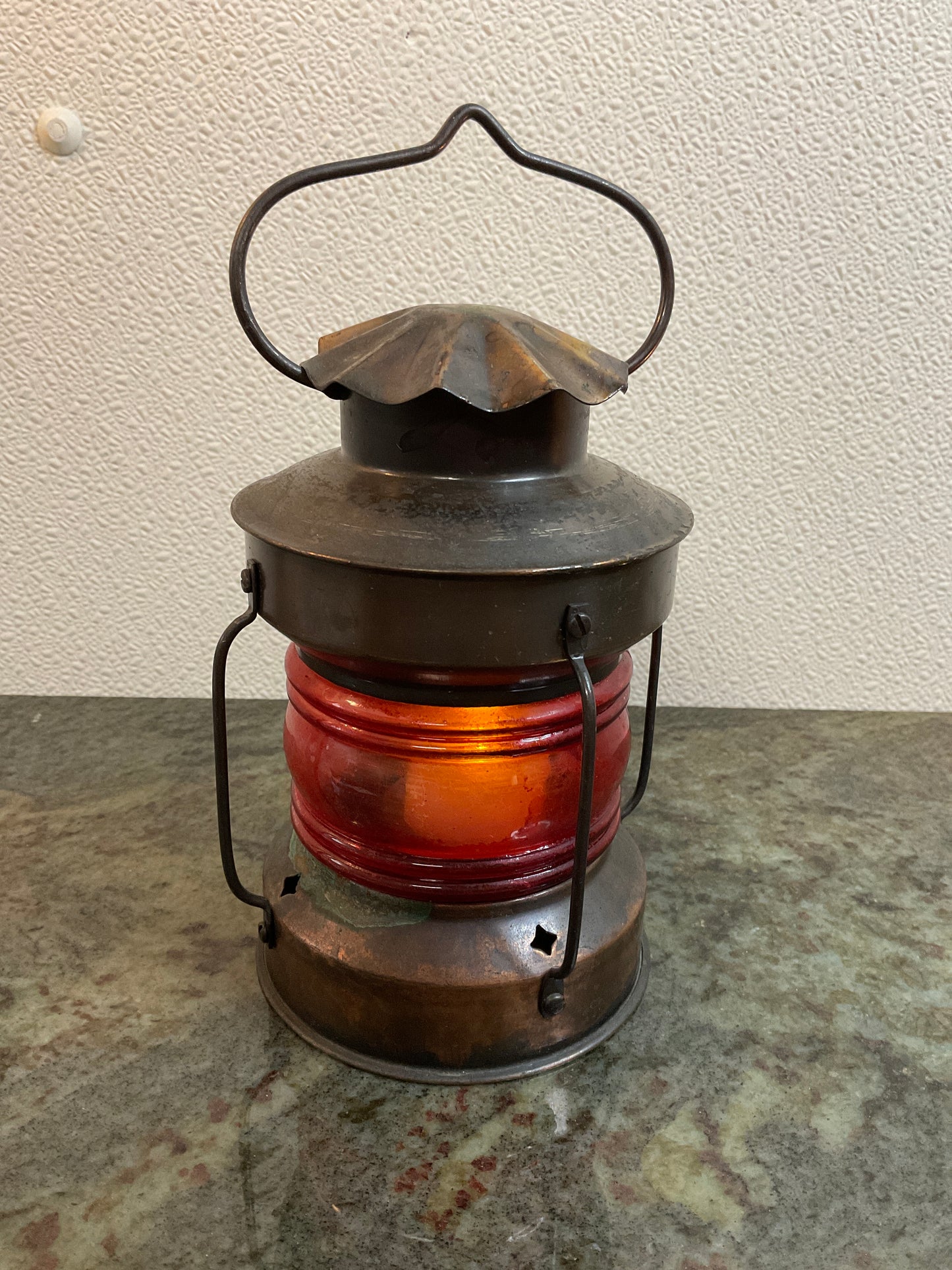 Vintage Ship Lantern