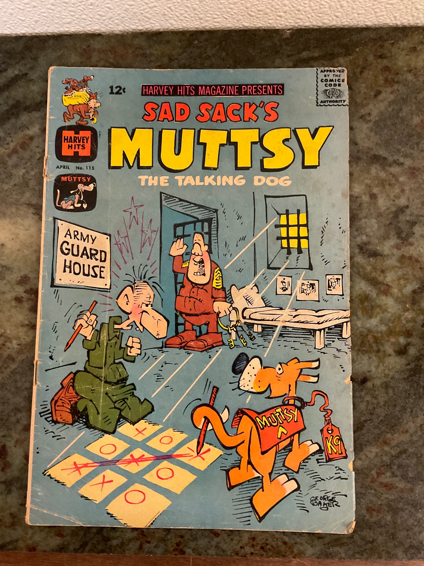 Comic Book Sad Sacks Muttsy The Talking Dog April #115
