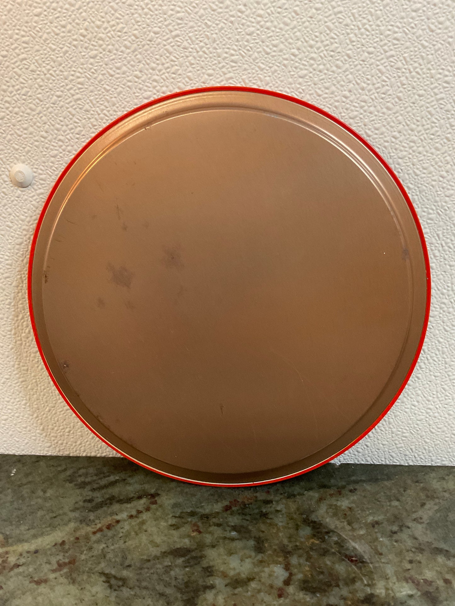 Set of 3 Mid-Century Metal BBQ Trays