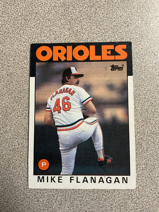 Baseball Card-Mike Flanagan