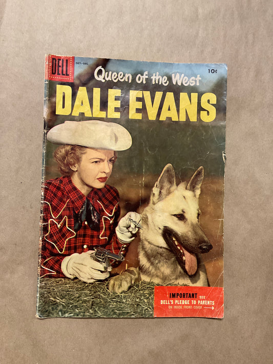 Queen Of The West Dale Evan’s Oct.-Dec. 1955 Comic Book