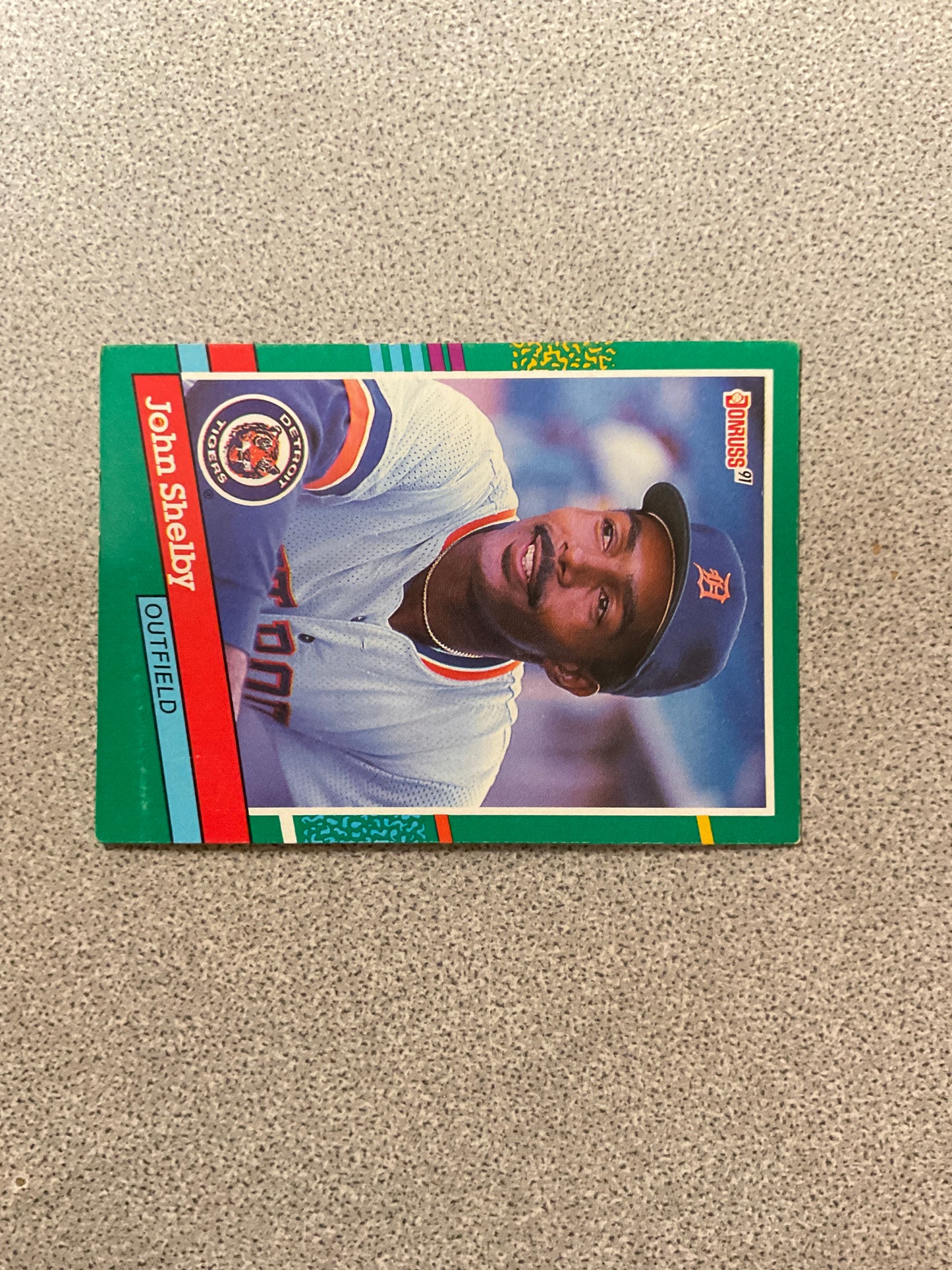 Baseball Card John Shelby