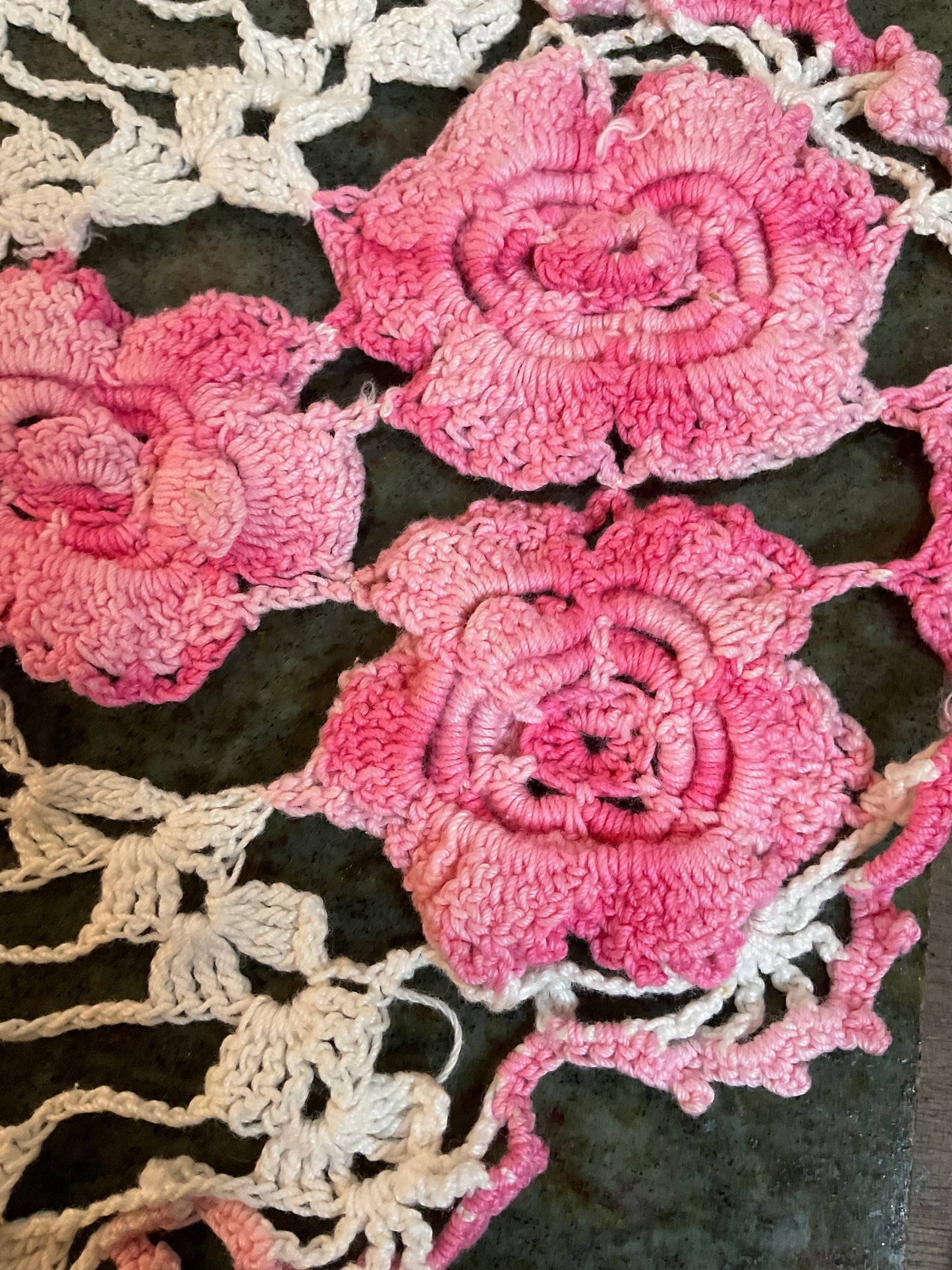 Vintage Hand Crocheted Doily