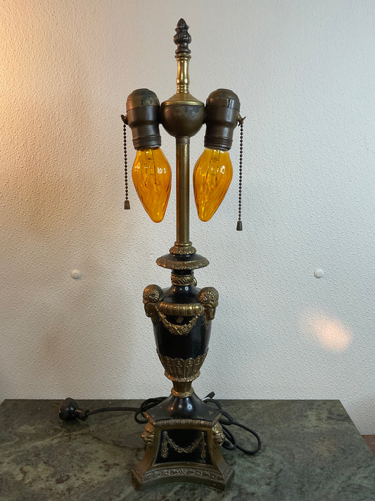 Vintage 2 Light Table Lamp