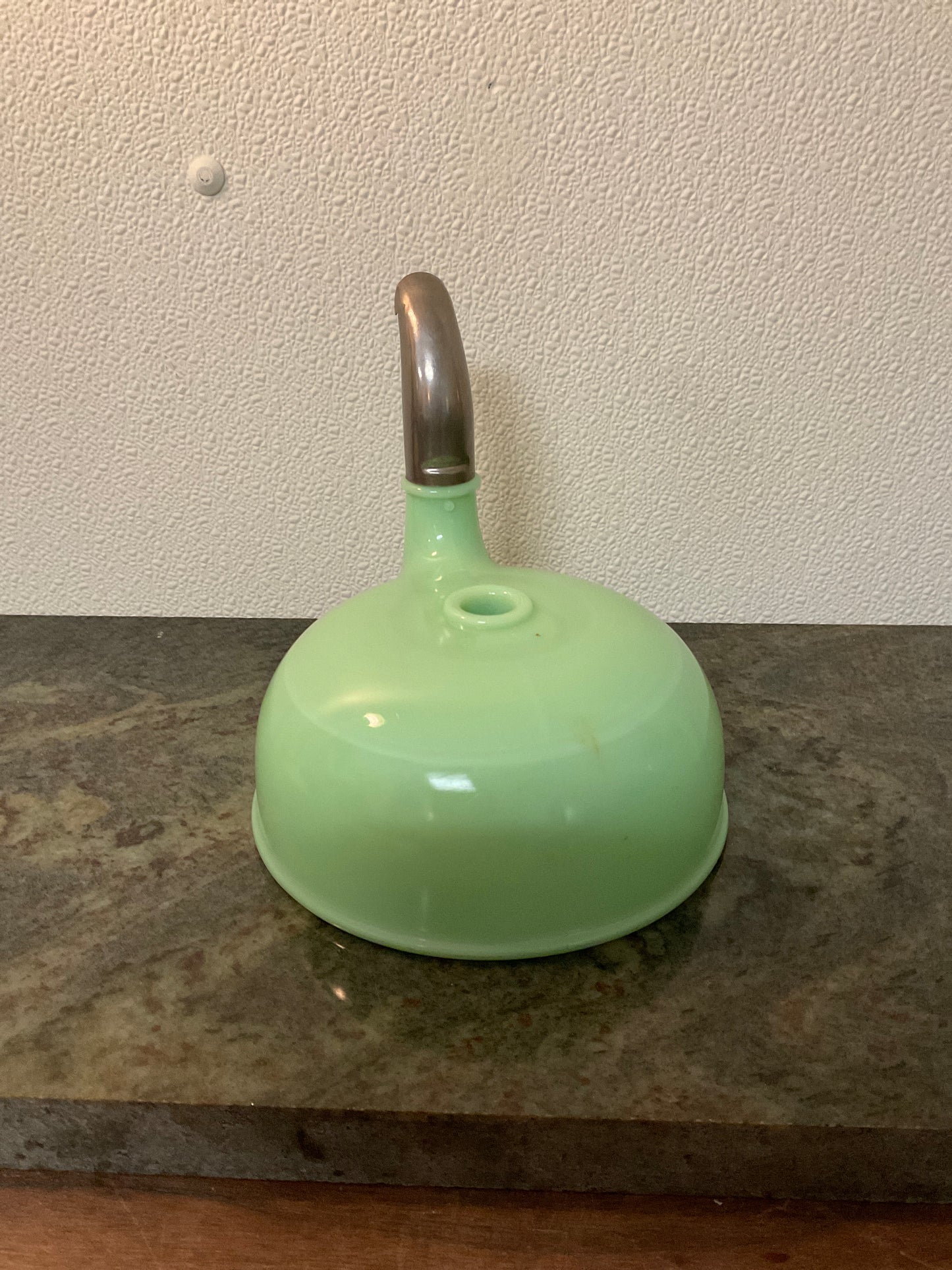 1932 Vintage Jadeite Uranium Glass Juicer 13 DES PAT 87228