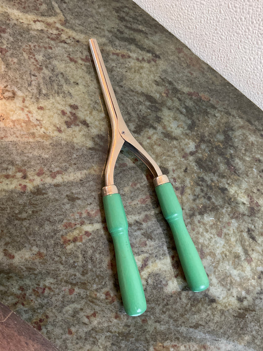 Vintage Metal Curling Iron