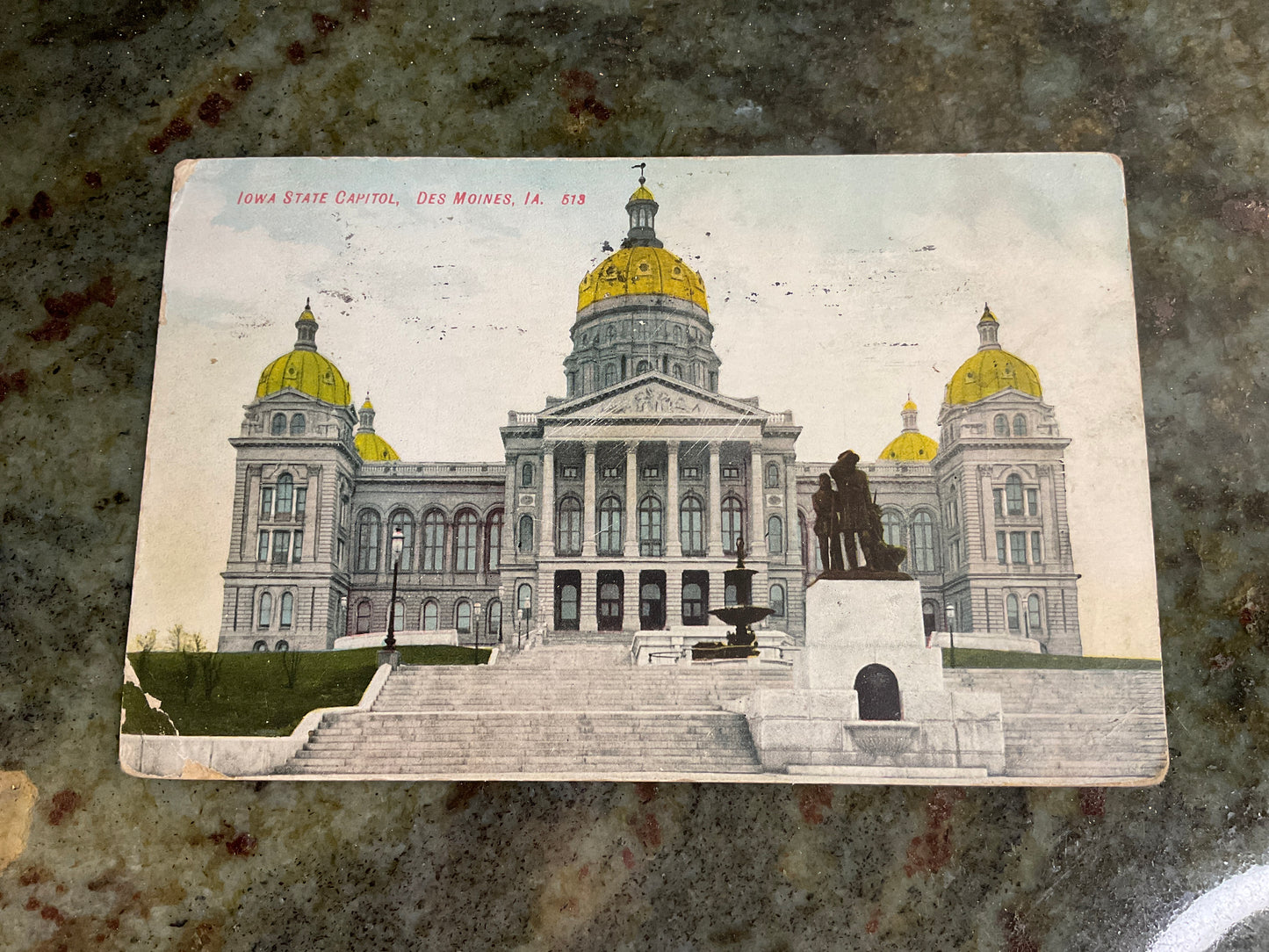 Iowa State Capital Post Card 1908