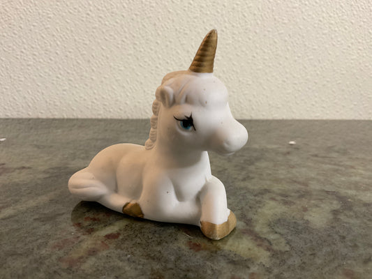 Porcelain Unicorn Figurine