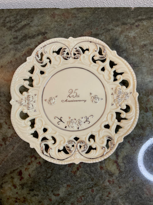 25th Anniversary Plate