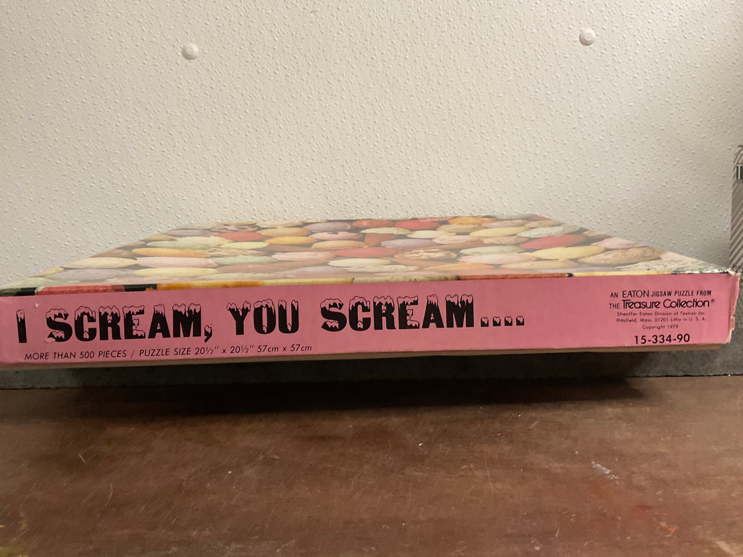 1979 Eaton I Scream, You Scream 500 Pc. Jigsaw Puzzle