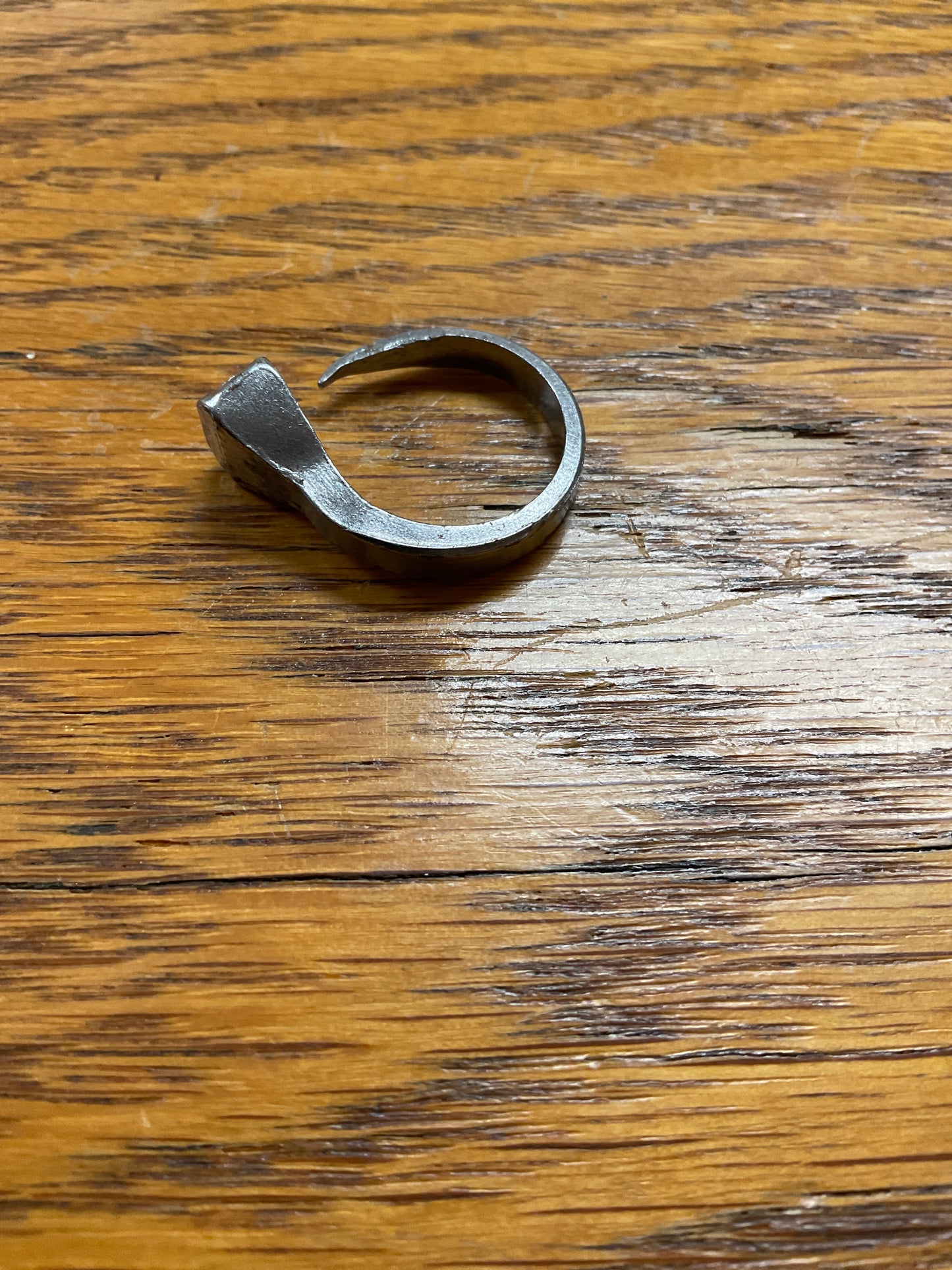 Prairie Diamond Horseshoe Nail Ring