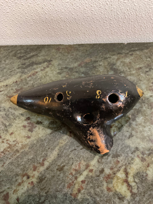 Vintage Ceramic Ocarina