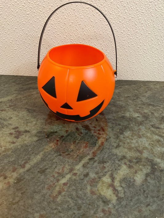 Vintage Plastic Pumpkin