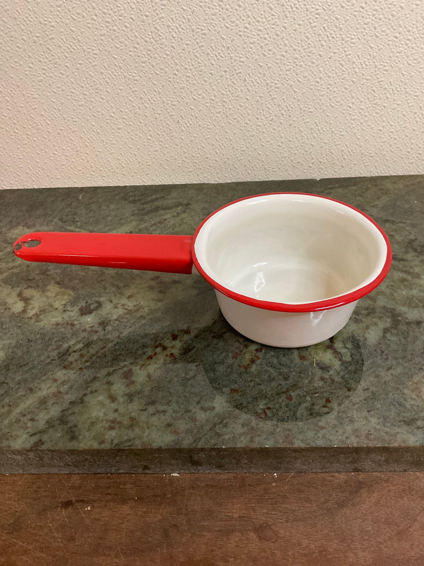 Vintage Enamelware Saucepan Small