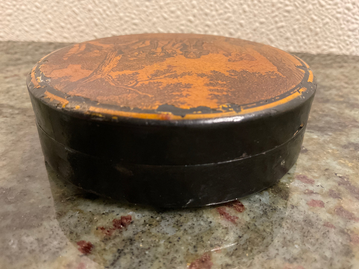 19th Century Lacquer Snuff Box