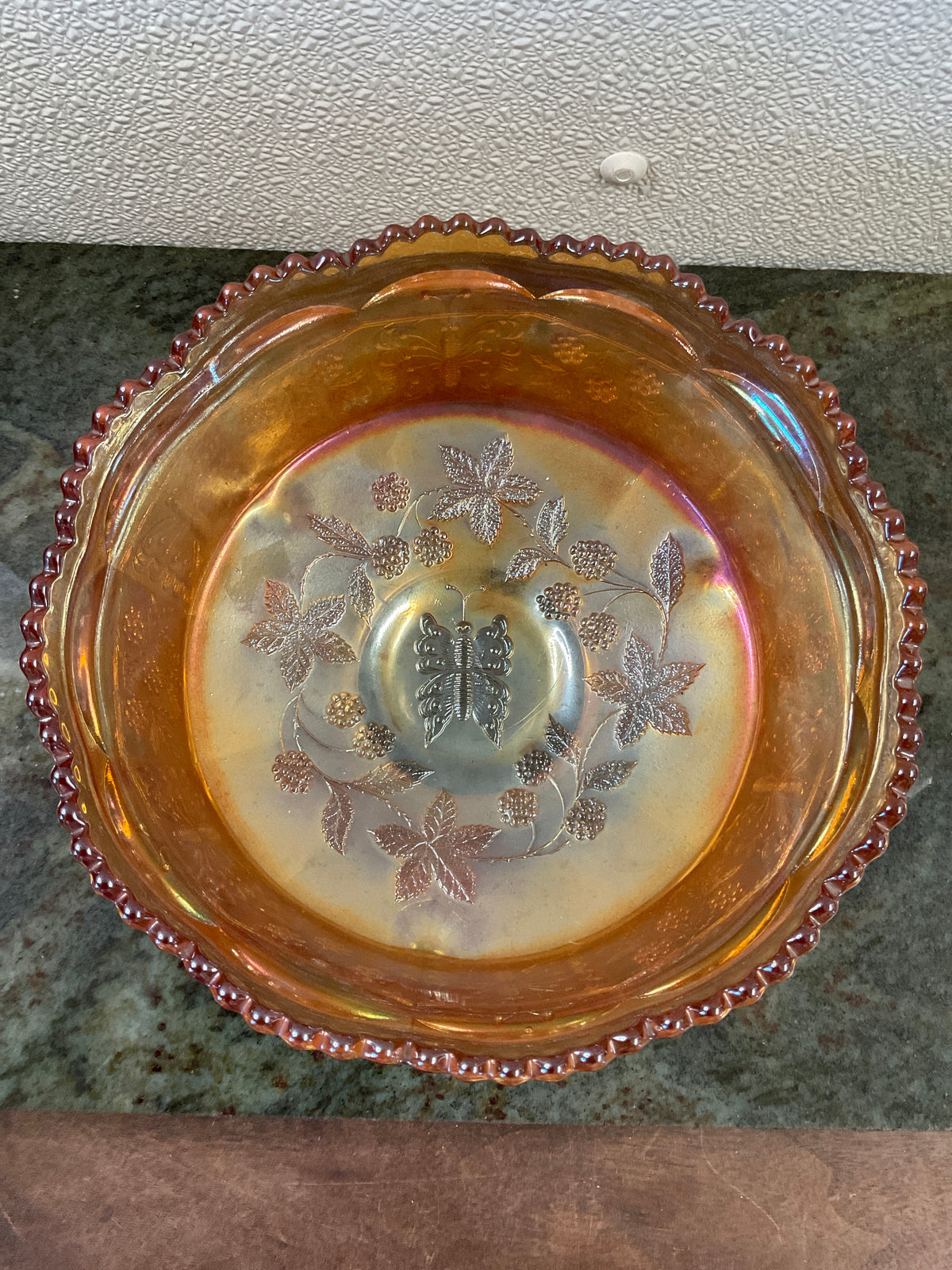 Fenton Marigold Carnival Glass