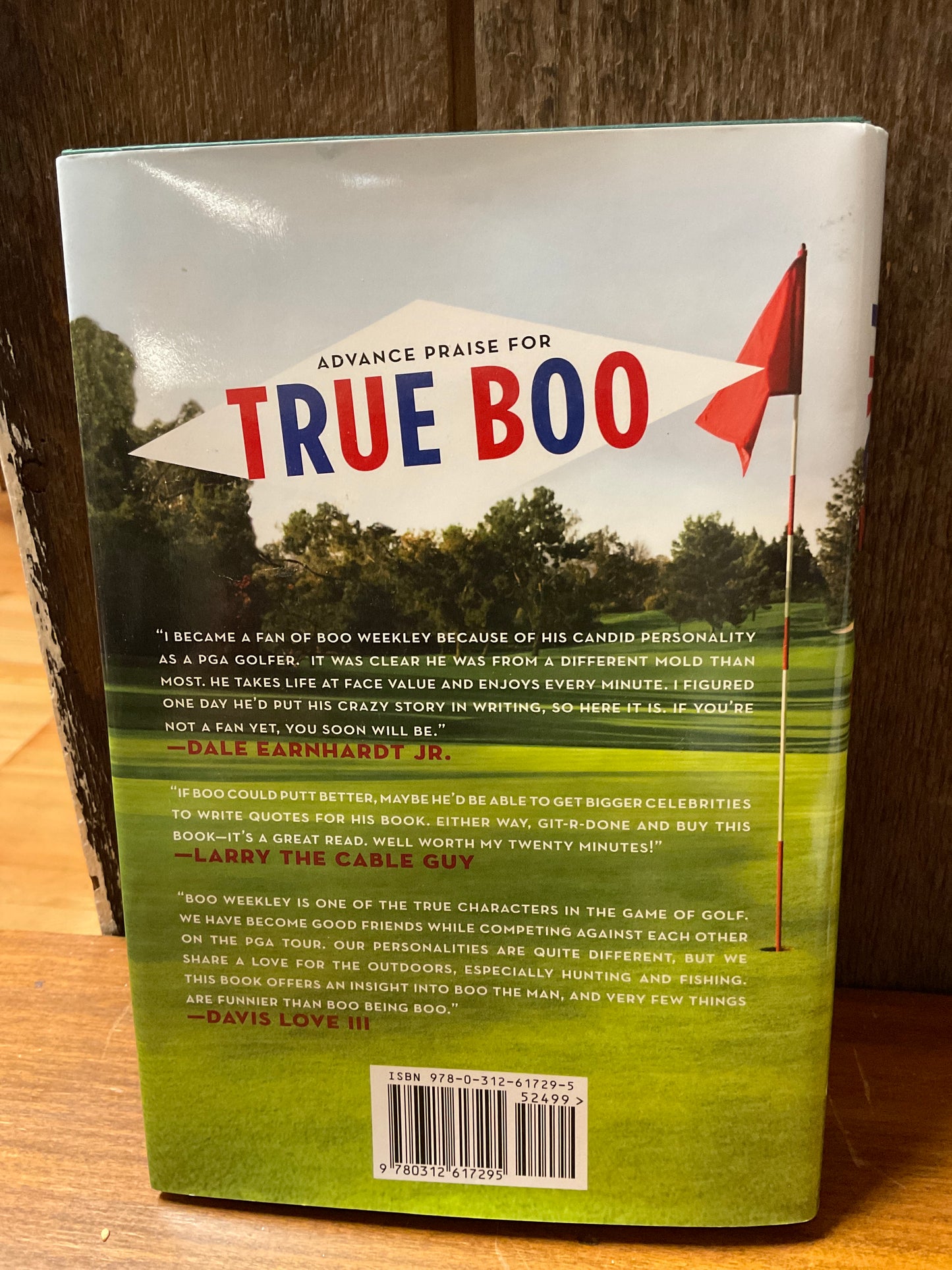 Book Golfer Boo Weekley True Boo 2011