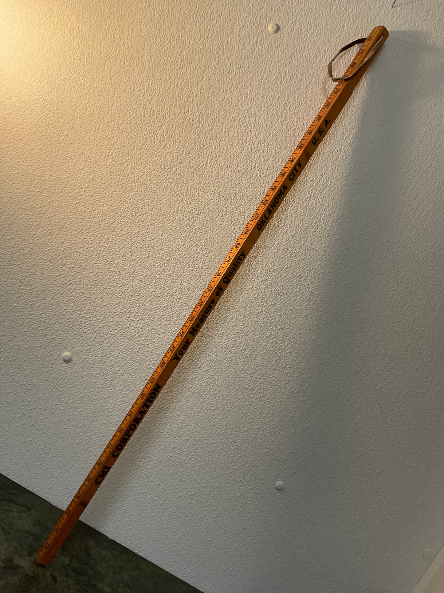 CMI Corp. Oklahoma USA 4-sided Yard Stick