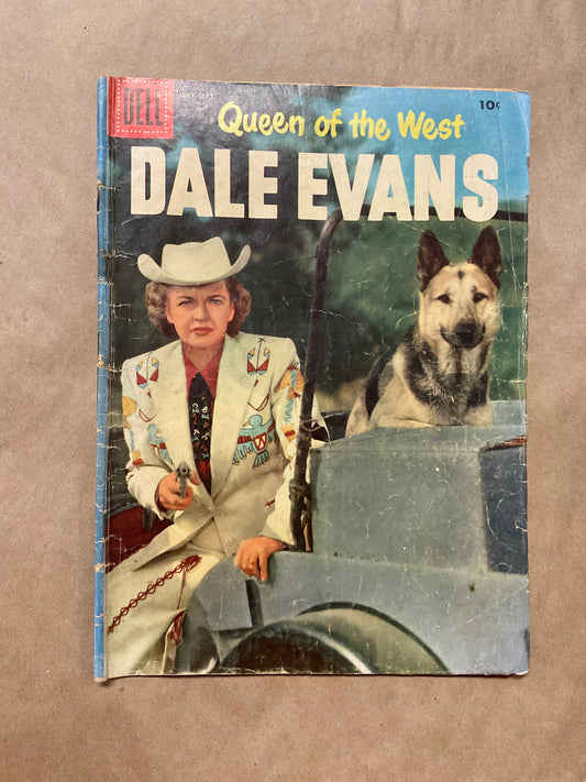 Queen Of The West Dale Evan’s July - Sept. 1956 Comic Book