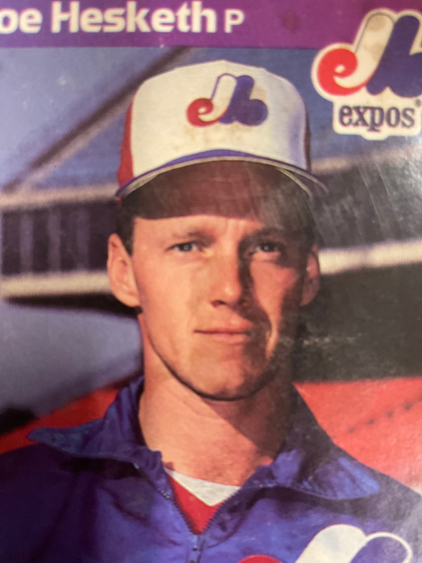 Baseball Card Joe Hesketh