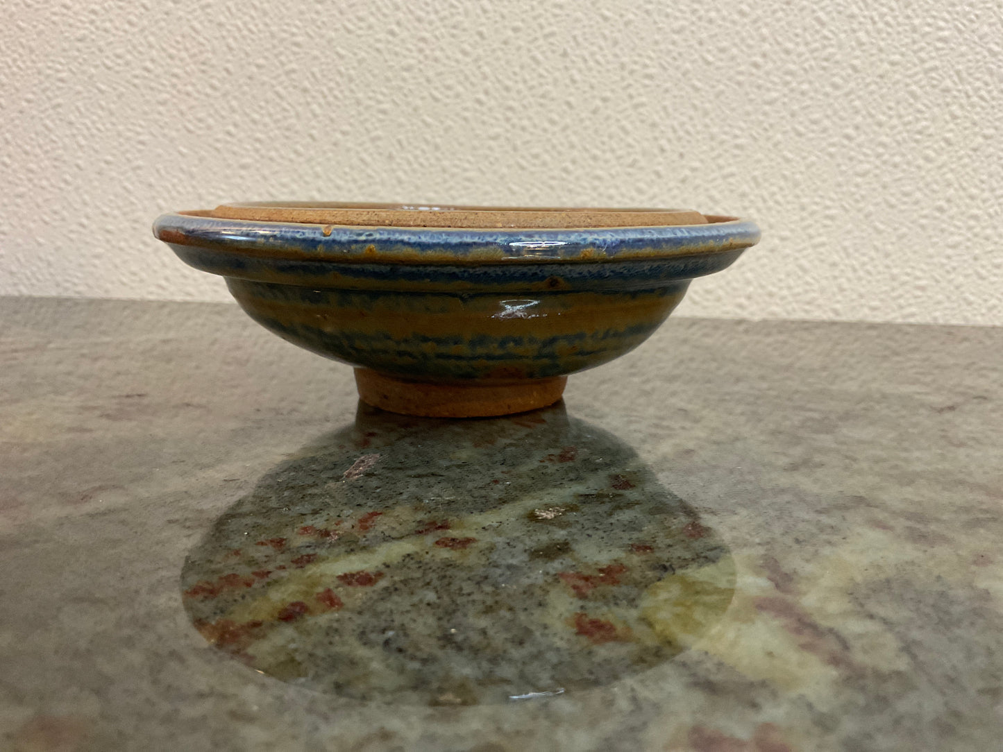 Studio Art Pottery Soap Dish (Two Pieces)