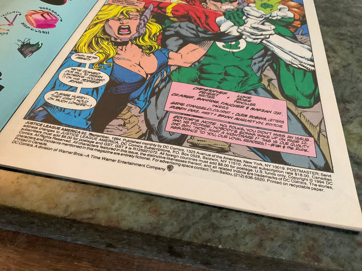 1994 Justice Legue America #92