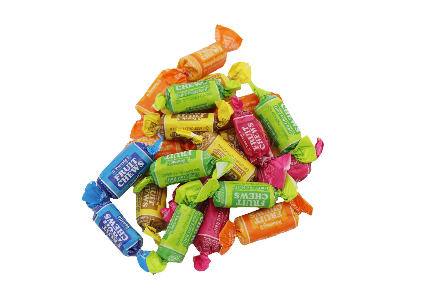 Tootsie Roll Assorted Fruit Bulk, 5lb Bag