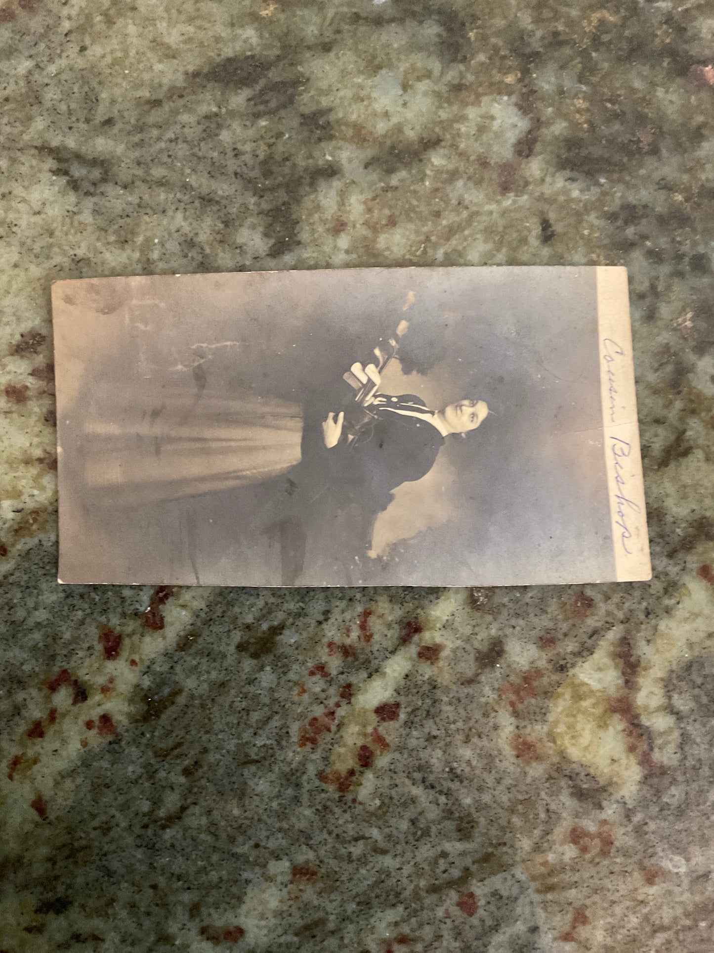 Cousin Bishop Vintage Postcard