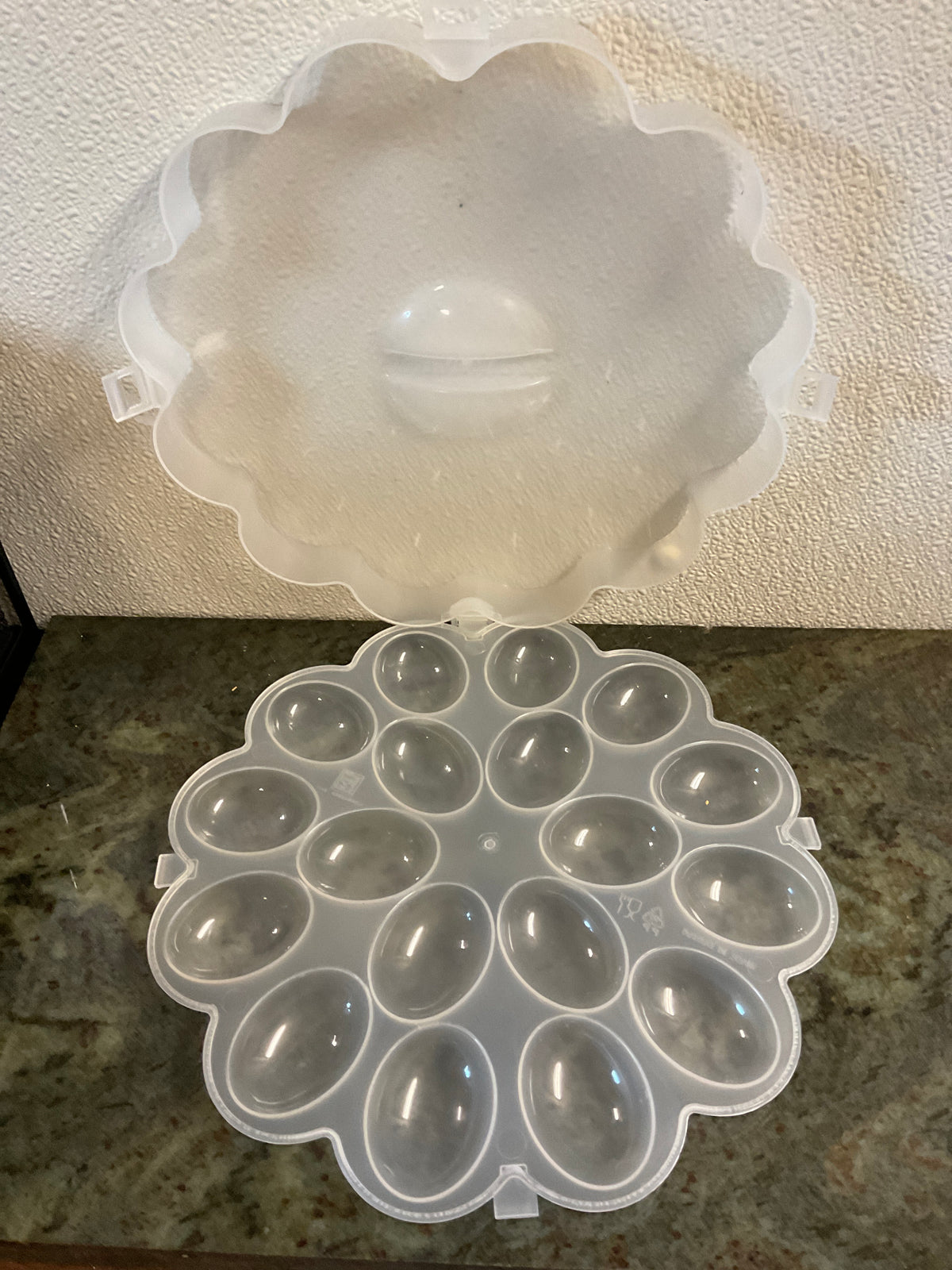 Plastic Deviled Egg Tray Holder