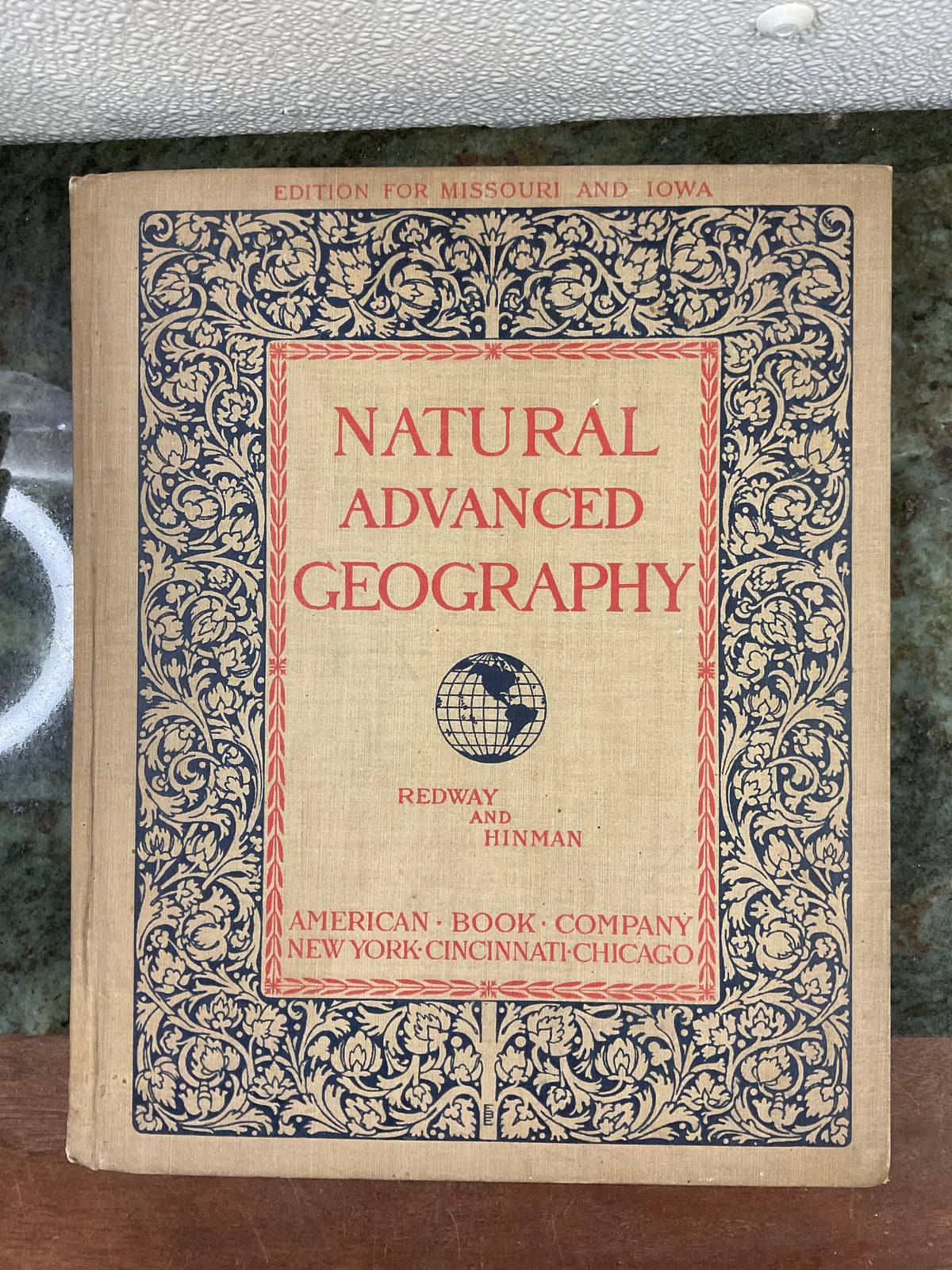 Antique 1898 Natural Advanced Geography