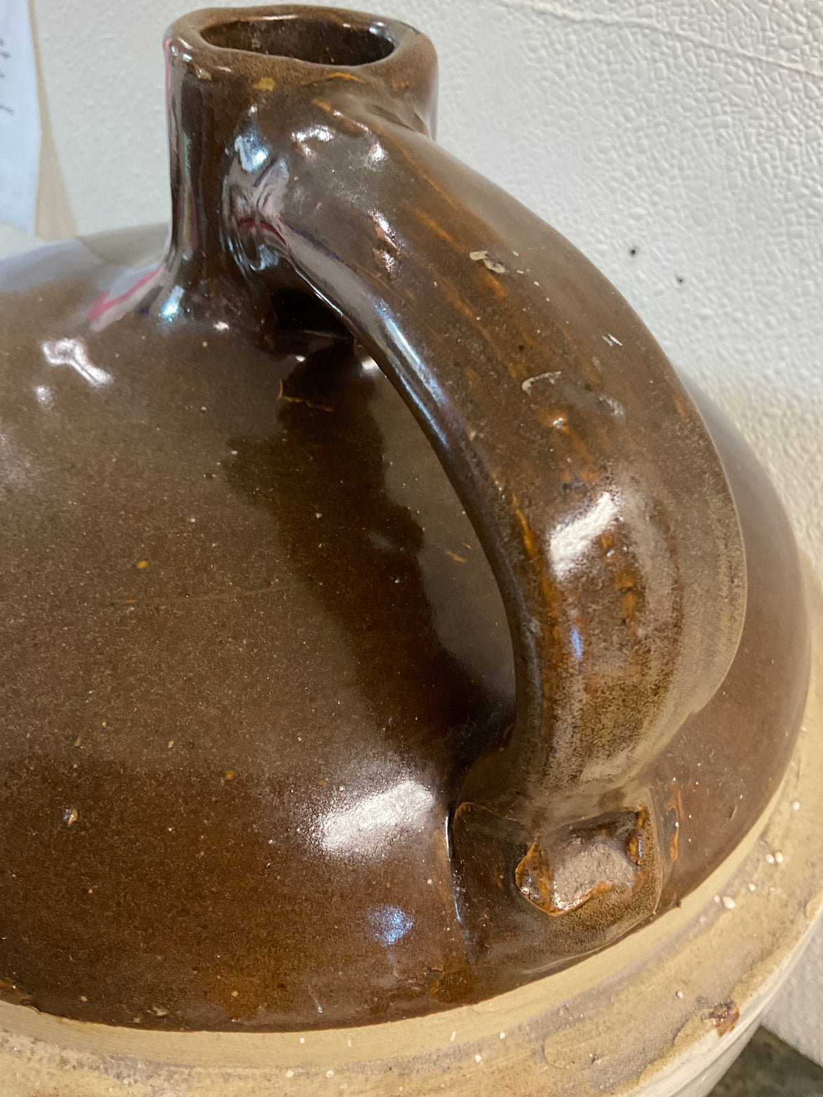 Vintage 5 Gallon Western Stoneware Beehive Jug
