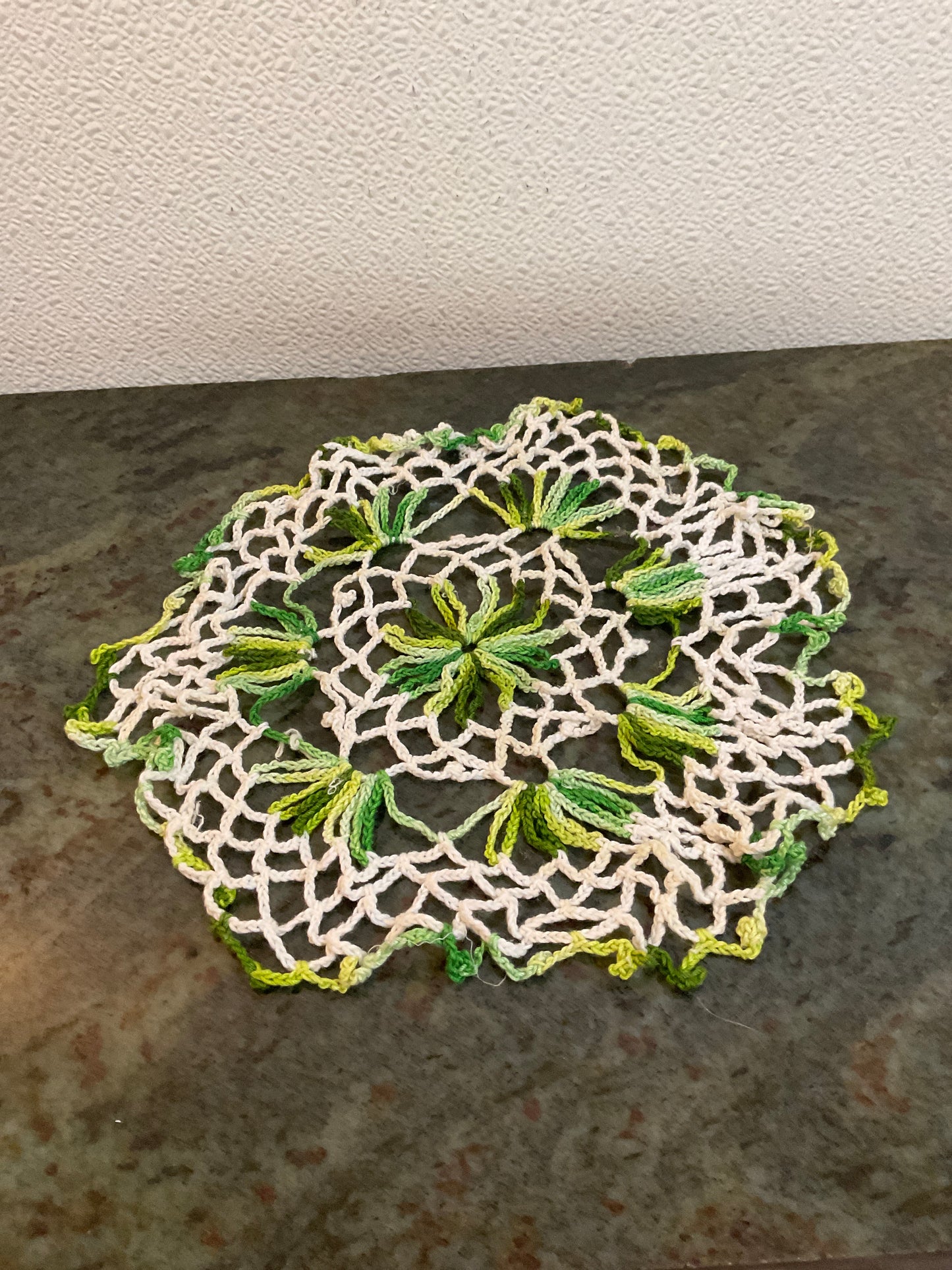 Cotton Lace Crocheted Doily