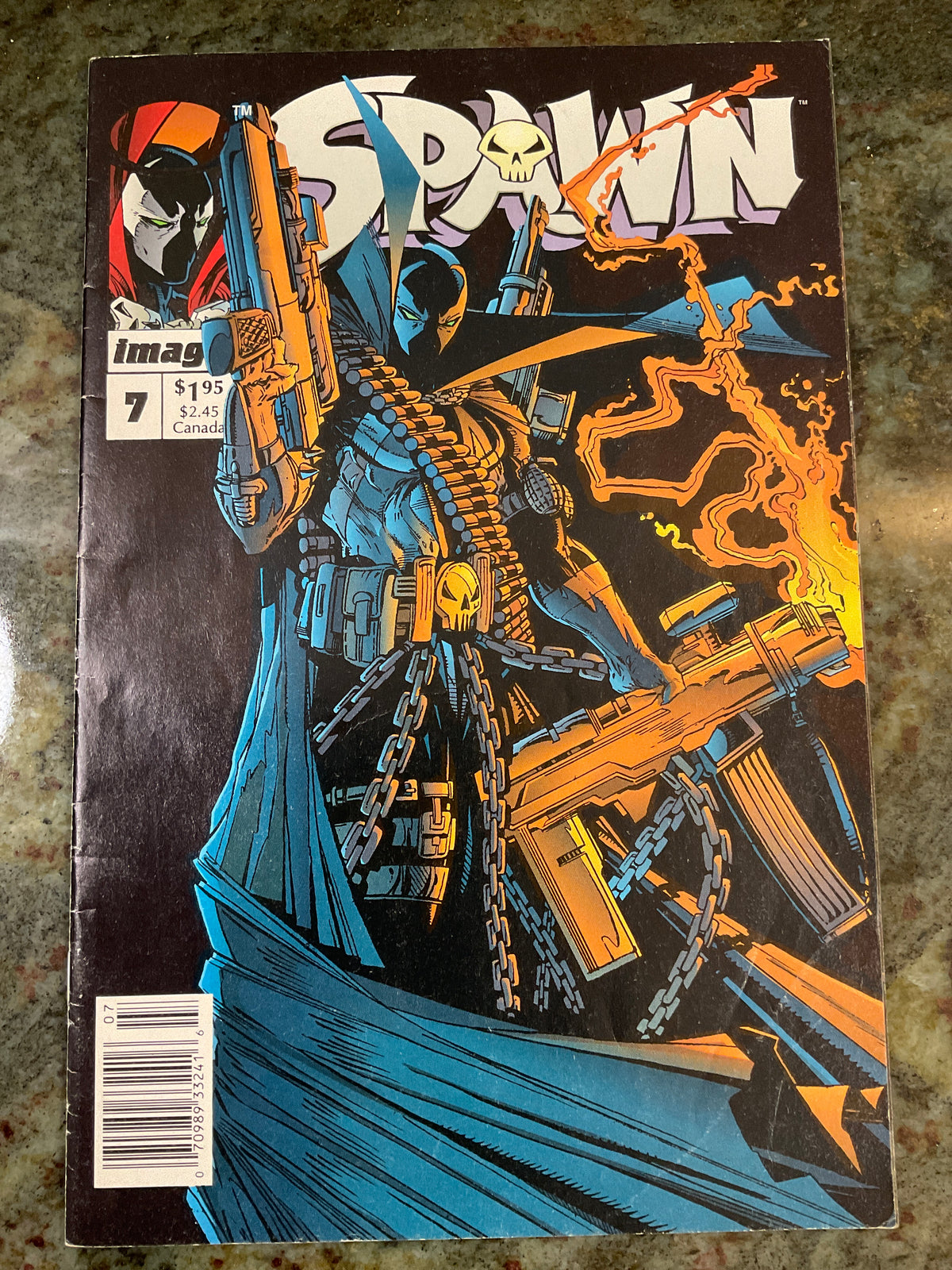 January 1993 Spawn #7 Comic Book