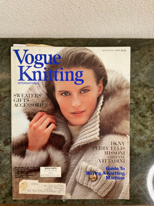Vogue Knitting International Winter 1989/1990