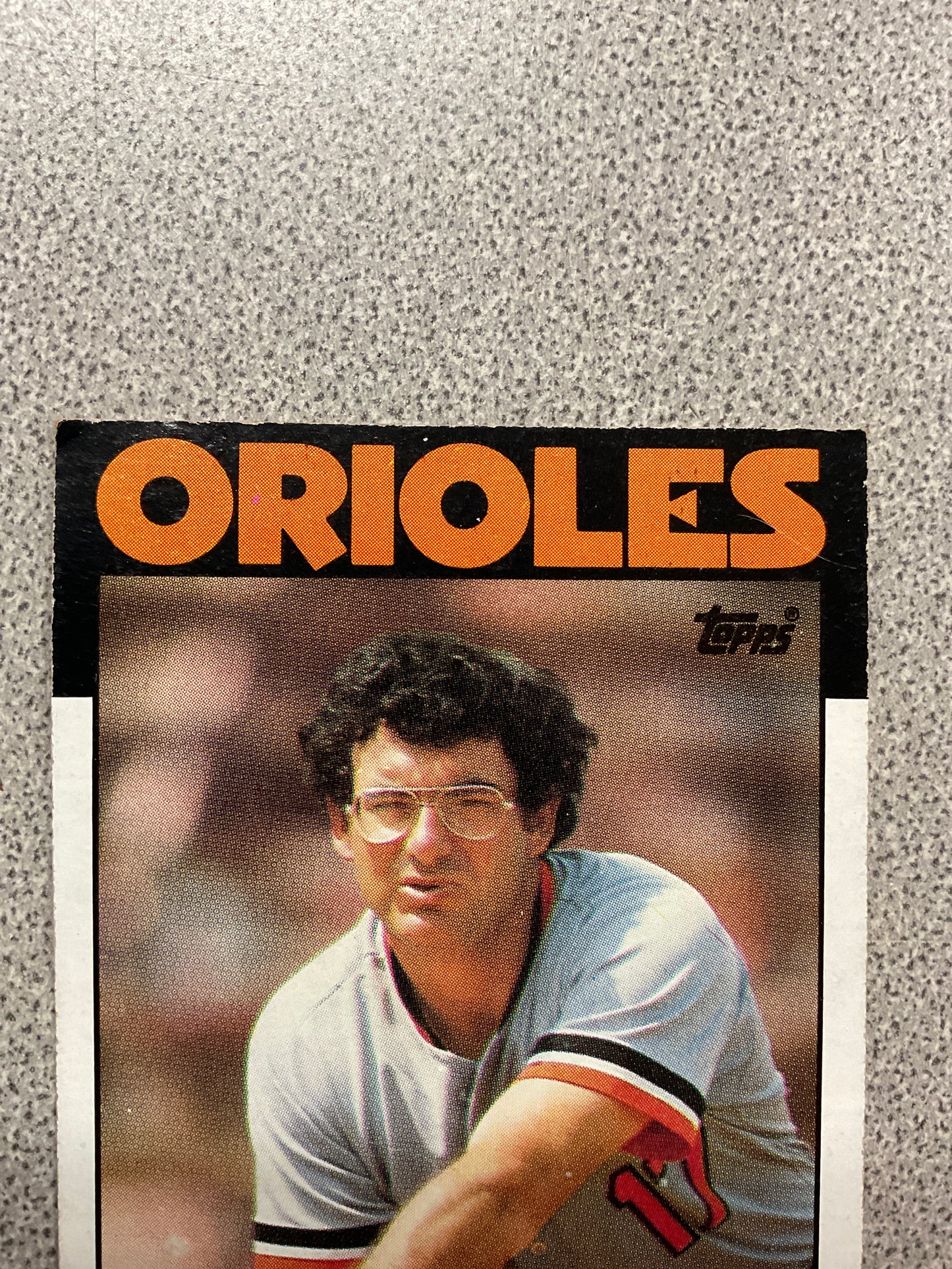 Baseball Card Joe Nolan