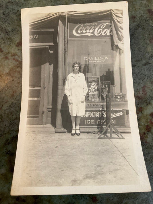 Vintage Pharmacy/Drink Coca-Cola Picture