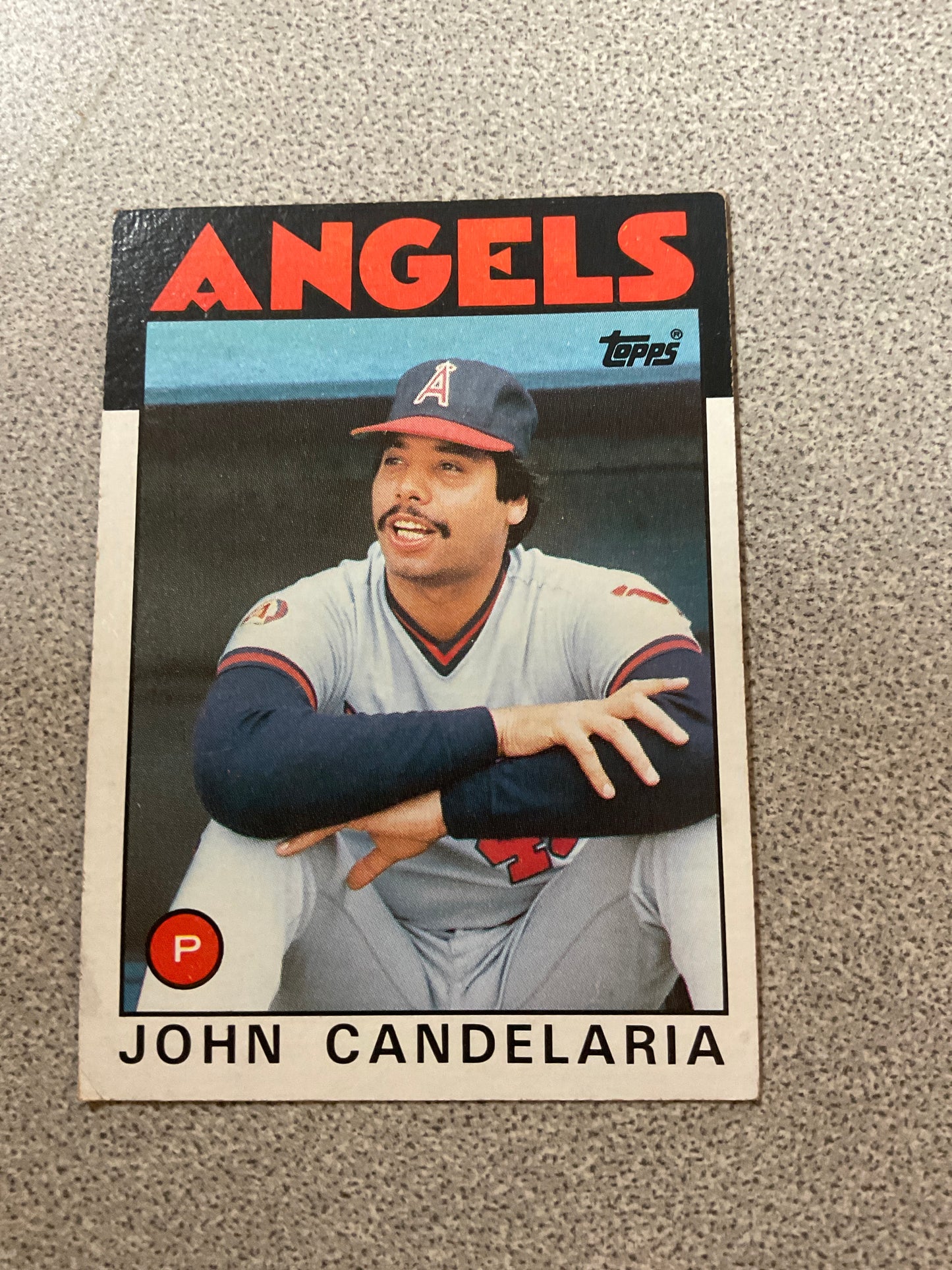 Baseball Card John Candelaria