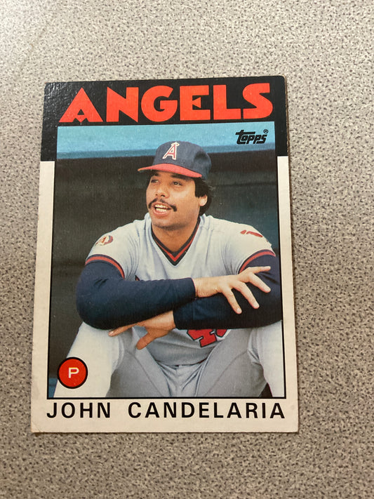 Baseball Card John Candelaria
