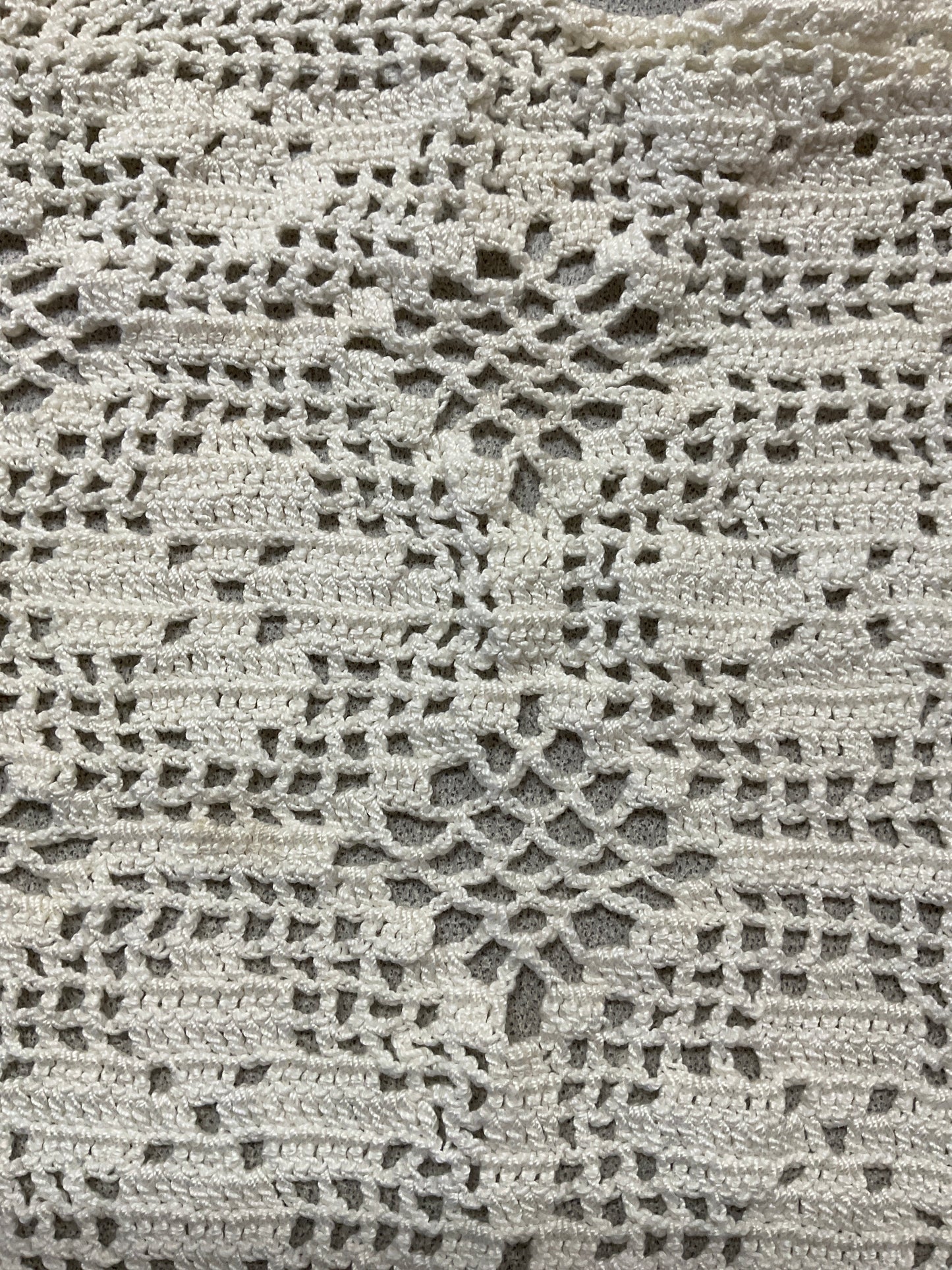 Handmade Square Crochet Doily