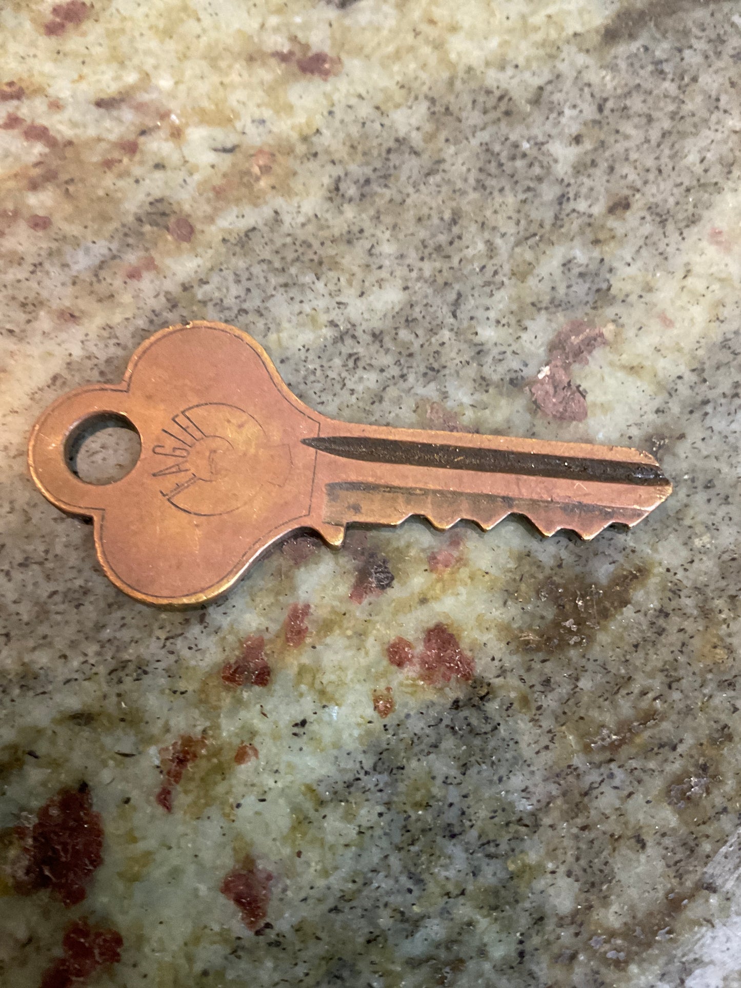Vintage Brass Key