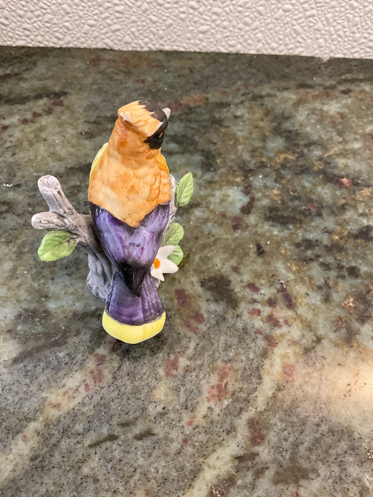 Vintage Mini Cardinals  Ceramic Figurine