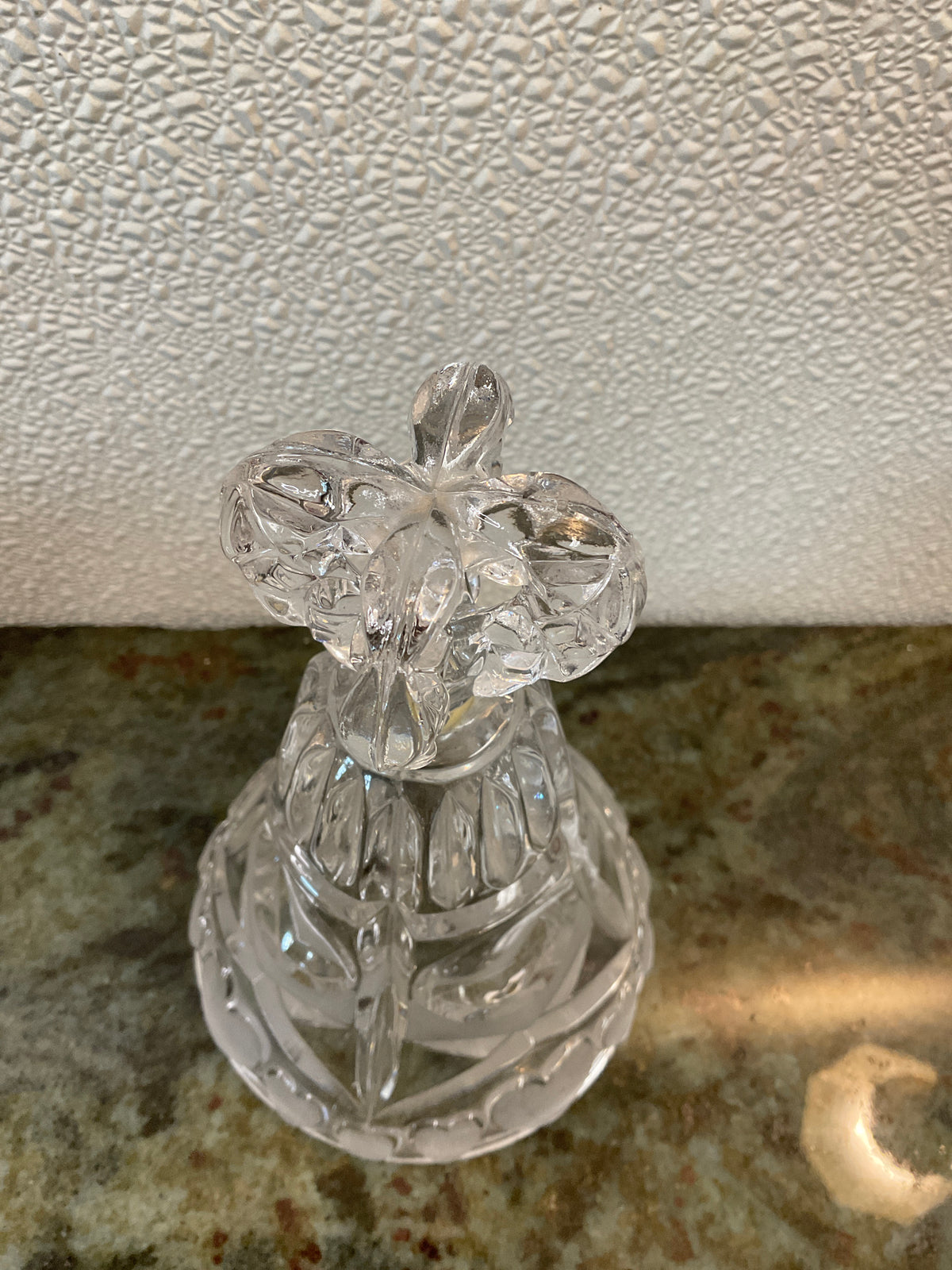 Vintage Echt Lead Crystal Bell