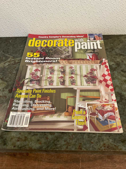 Country Samplers Decorating Ideas September 1998