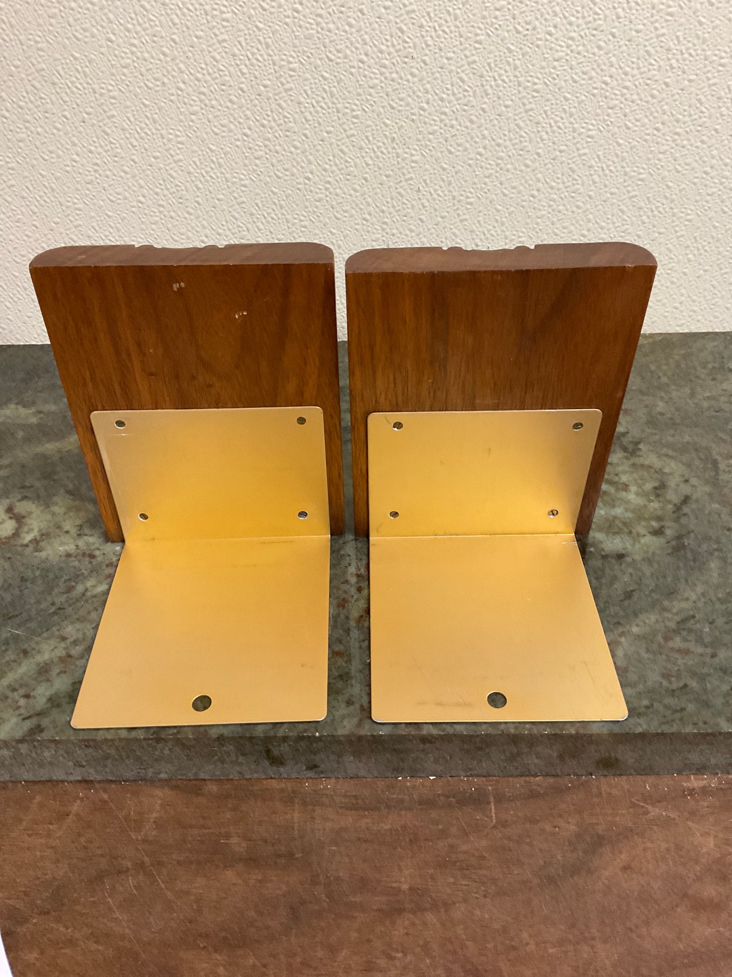 Wood Book Ends