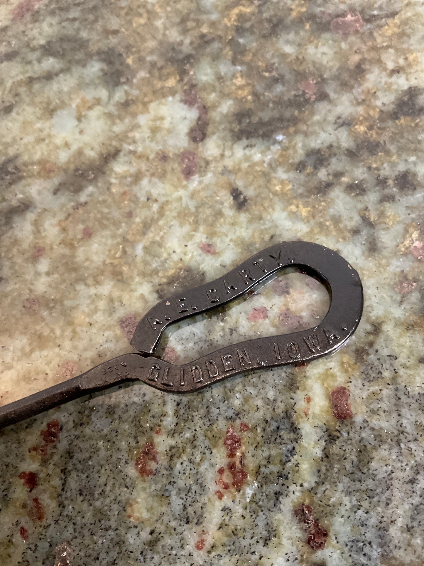 A.E. Carty/Glidden Iowa Shoe Button Hook