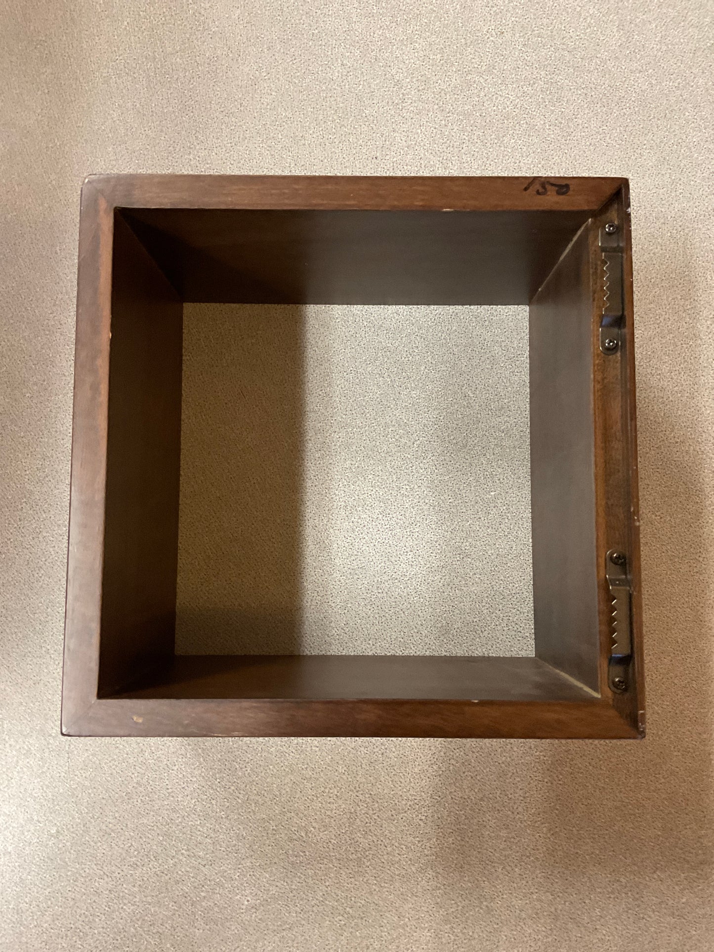 Wood Cube Square Wall Shelf