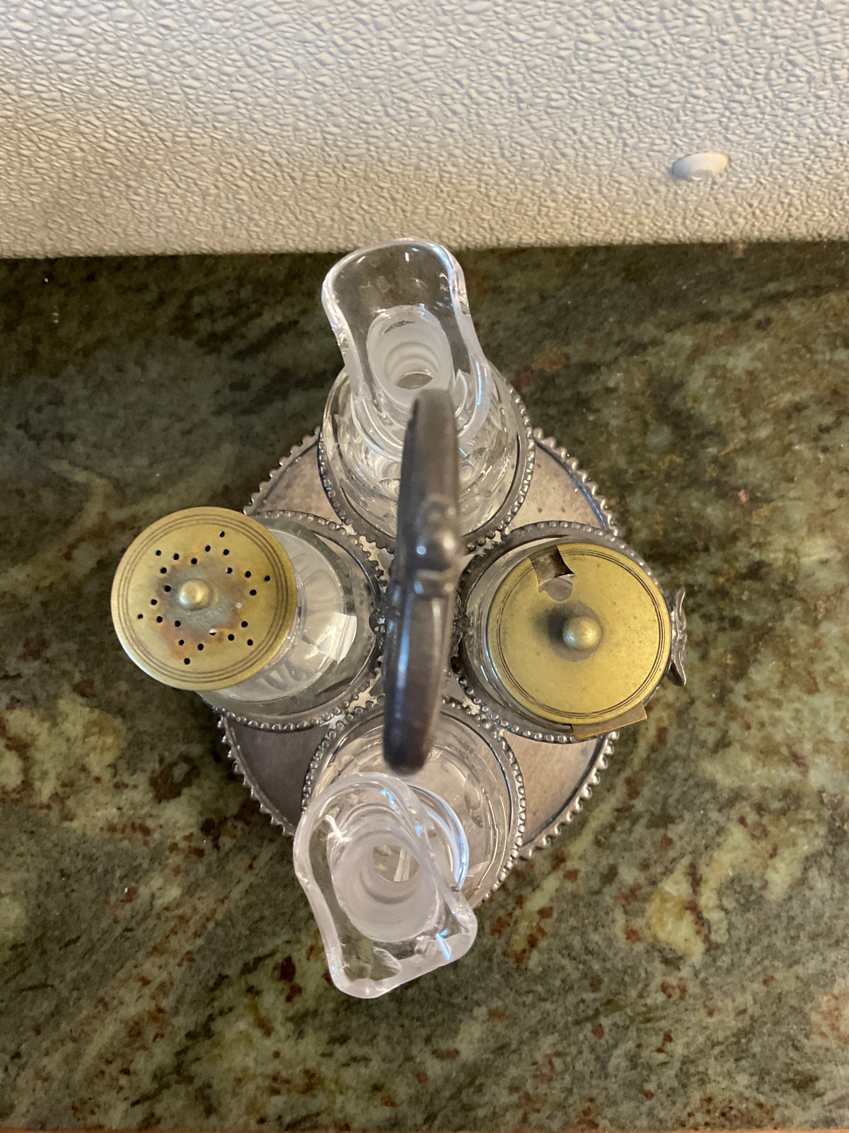 Silver Plated Cruet Set