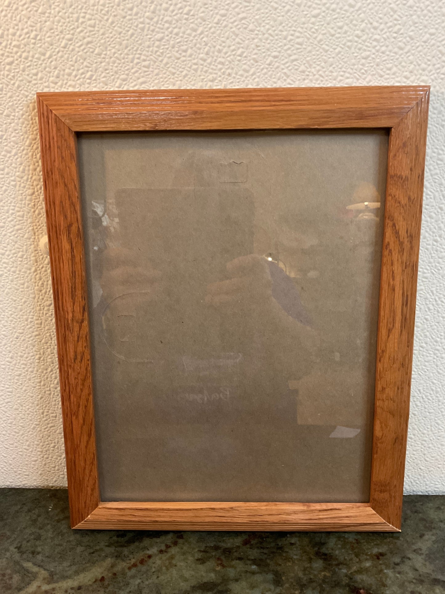 Wood Frame With Glass