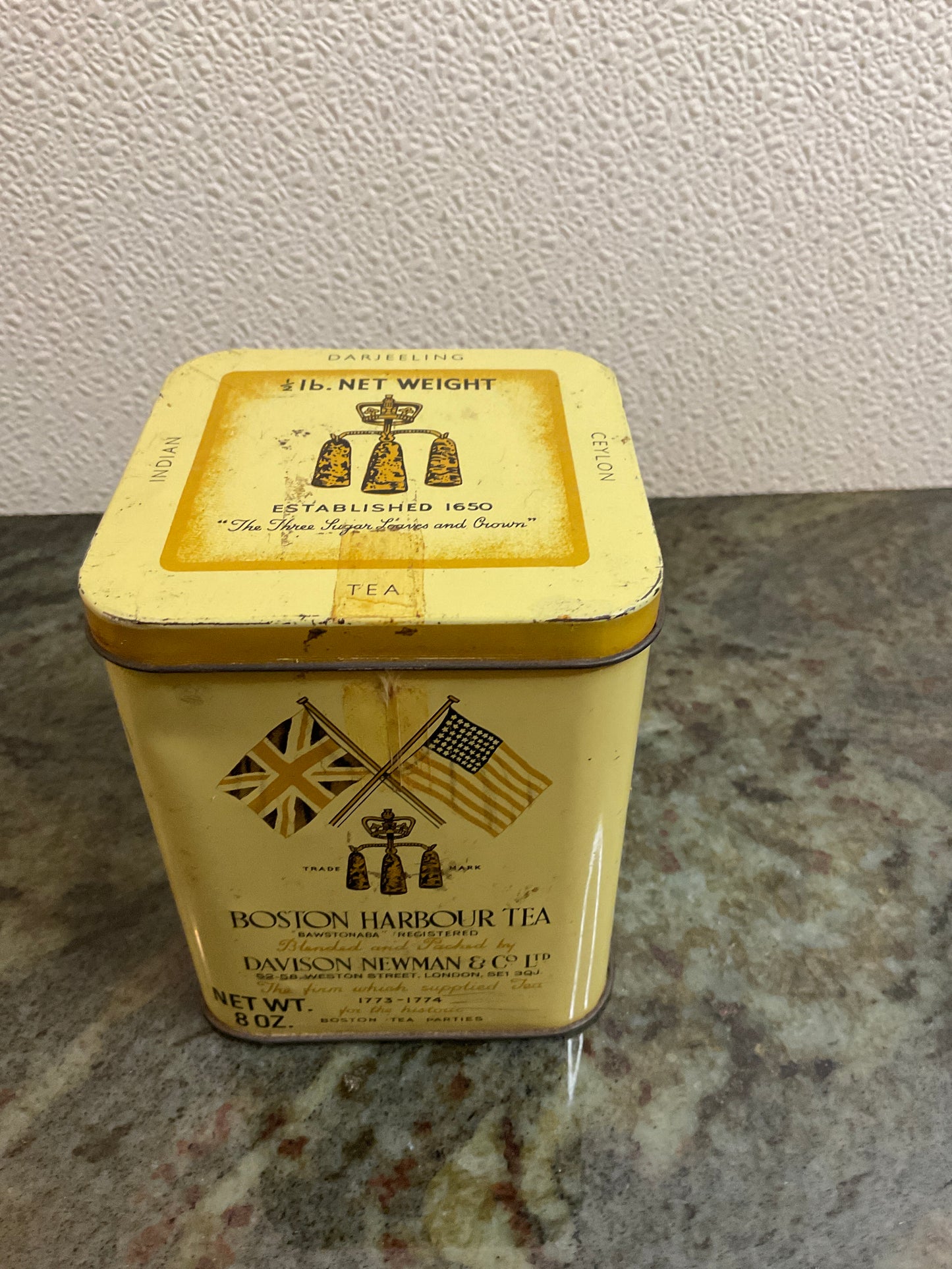 Boston Harbour Tea Tin